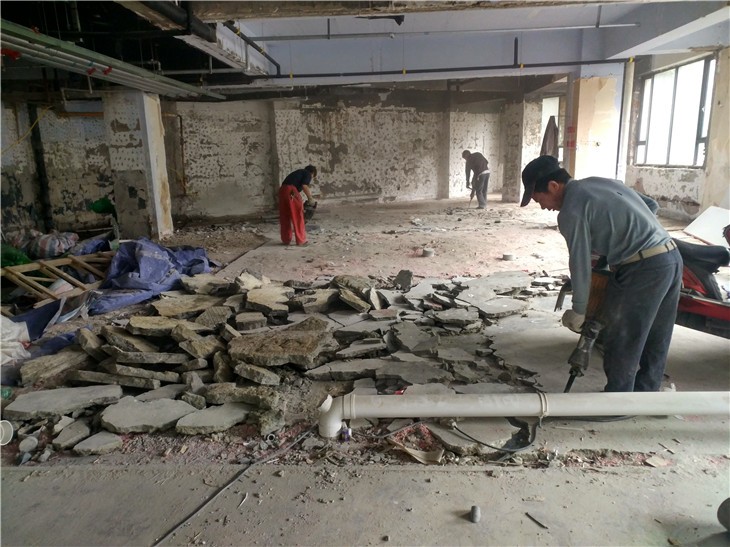 昆山地砖拆除